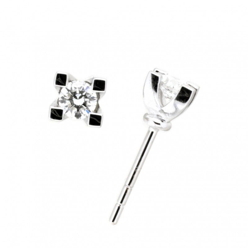 Pendientes diamantes oro blanco 18K [LE-2003-48-P]