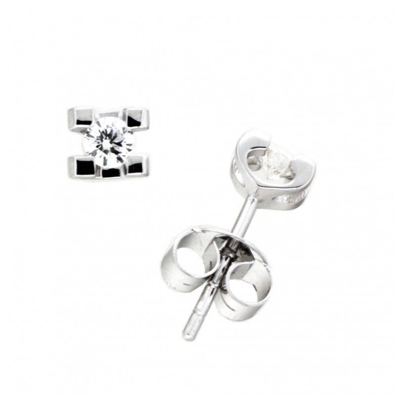 Pendientes diamantes oro blanco 18K [LE-2004-31-P]
