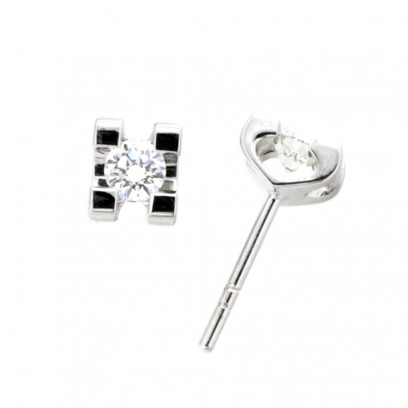 Pendientes diamantes oro blanco 18K [LE-2004-47-P]