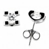 Pendientes diamantes oro blanco 18K [LE-2004-98-P]