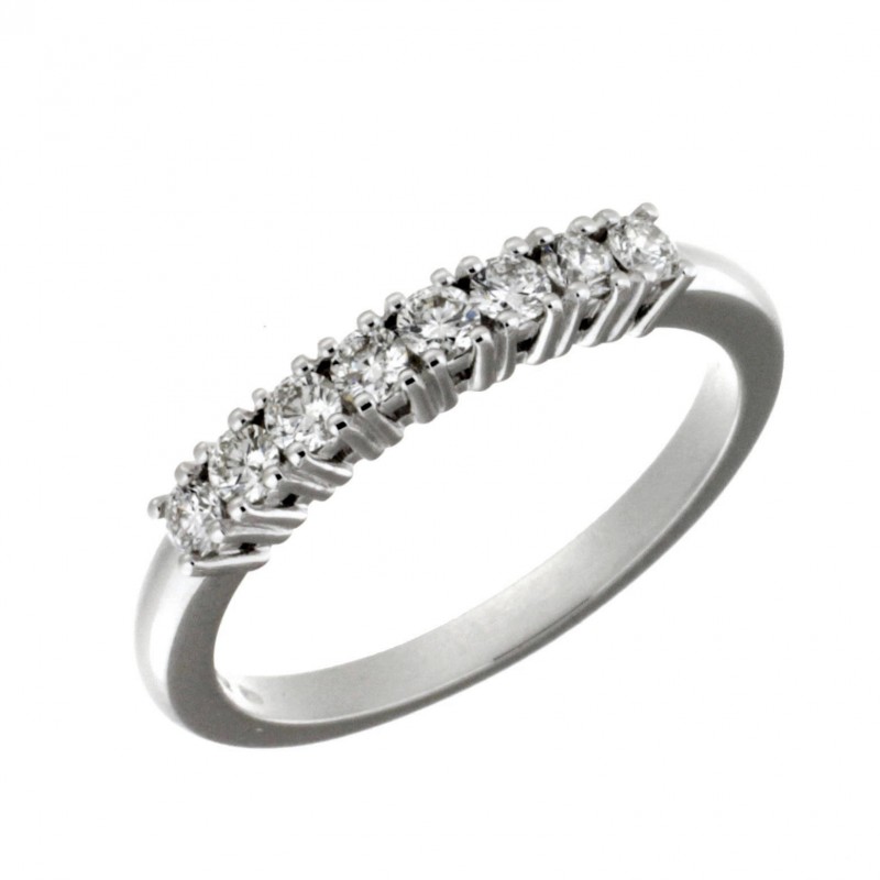 Media alianza diamantes oro blanco