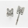 Pendientes diamantes oro blanco 18K [LE-P-117-P]
