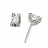Pendientes diamantes oro blanco 18K [LE-P-85-P]