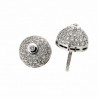 Pendientes diamantes oro blanco 18K [LE-P-9-P]