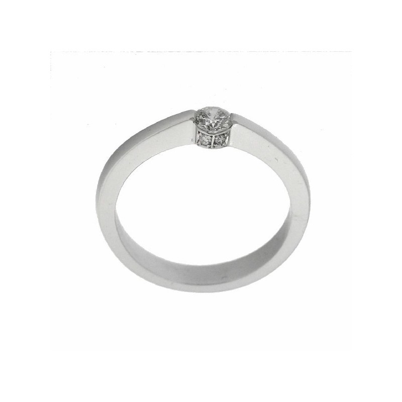 Solitario diamantes, oro 18k [ le-s-187-1-s ]