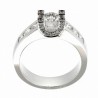 Solitario diamantes, oro 18k [ le-s-247-s ]