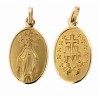 Medalla milagrosa pequeña oro 18k [23-60116]