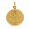 Medalla virgen begoña oro 18k [23-b6-18]