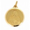Medalla sagrado corazon oro 18k [23-c12-18]