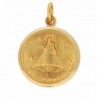Medalla virgen de covadonga oro 18k [23-d3-16]