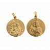 Medalla escapulario sin cerco oro 18k [23-es-14-s]