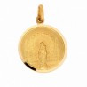 Medalla virgen del pilar oro 18k [23-j21-18]