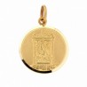Medalla virgen del camino oro 18k [23-m15-20]