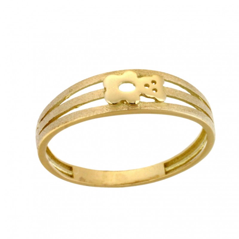 Sortija comunion oro amarillo