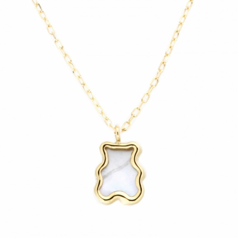 Colgante con cadena oro amarillo 18k [26-10010-cad ]