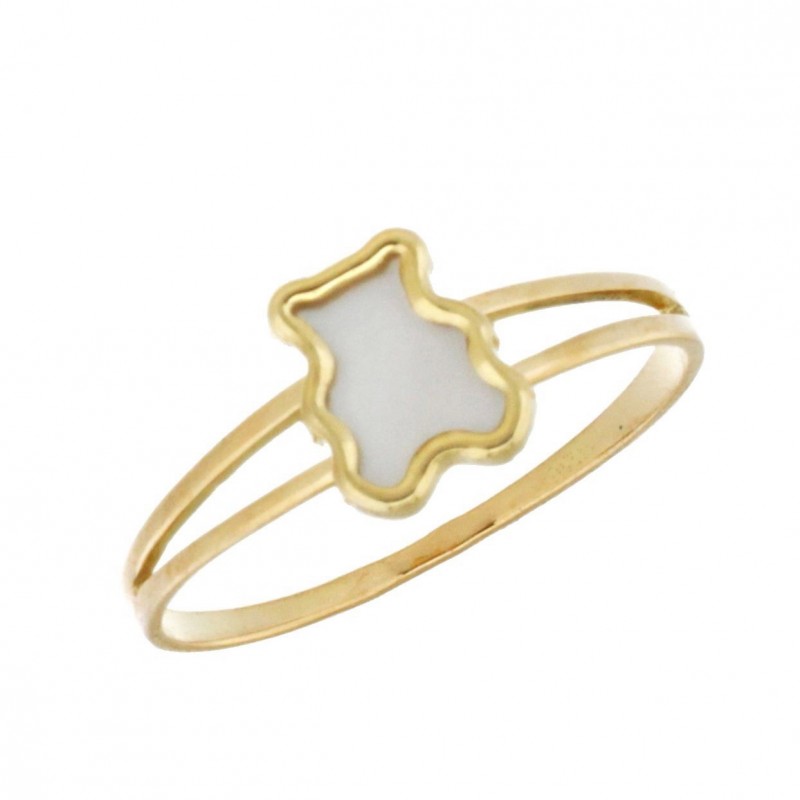 Sortija comunion oro amarillo