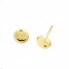 Pendientes diamantes oro amarillo 18K [26-10119-P]
