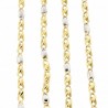 Cadena bicolor oro 18k [15-fn-7m-45 ]