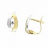 Pendientes comunion Oro 18k [26-3175-P]