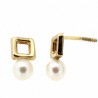 Pendientes oro amarillo 18K [26-3192-1-P]