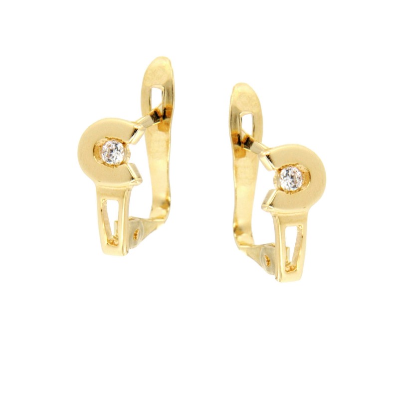 Pendientes comunion Oro 18k [26-3209-P]