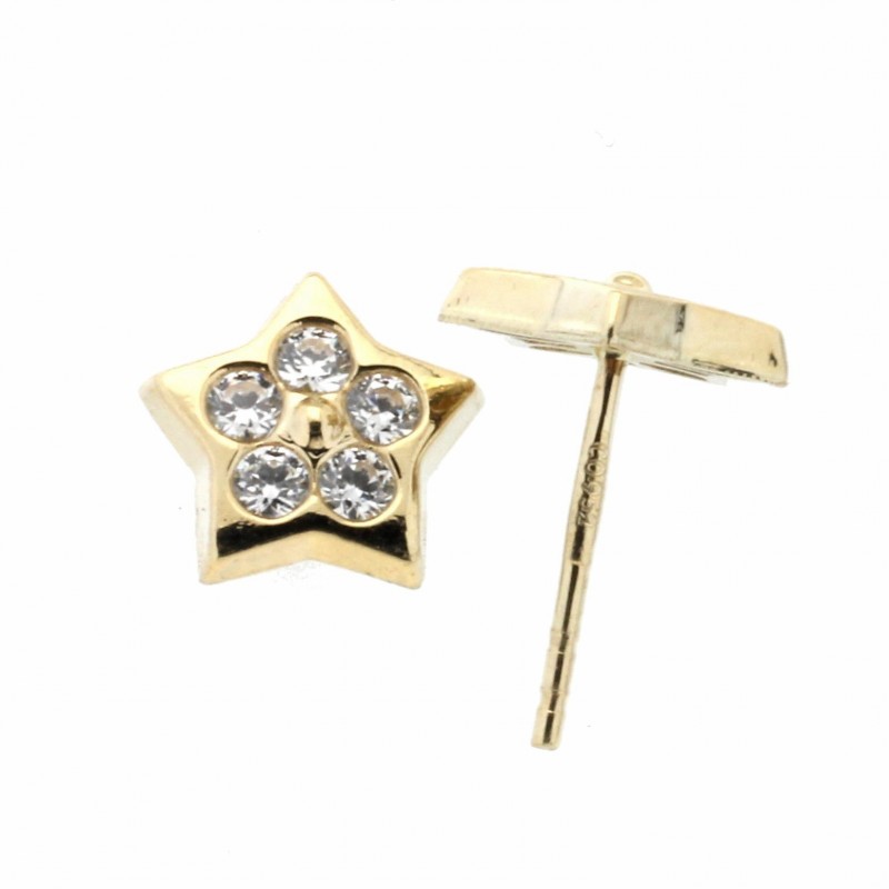 Pendientes oro amarillo 18K [26-5292-P]