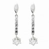 Pendientes oro blanco oro 18k [26-5514-p]