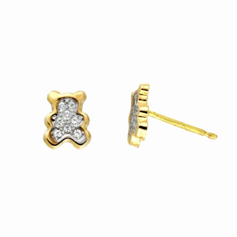 Pendientes comunion Oro 18k [26-5565-PRE-P]