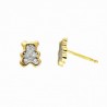 Pendientes comunion Oro 18k [26-5565-PRE-P]