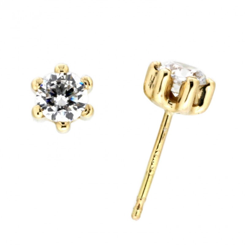 Pendientes oro amarillo 18K [26-7150-P]