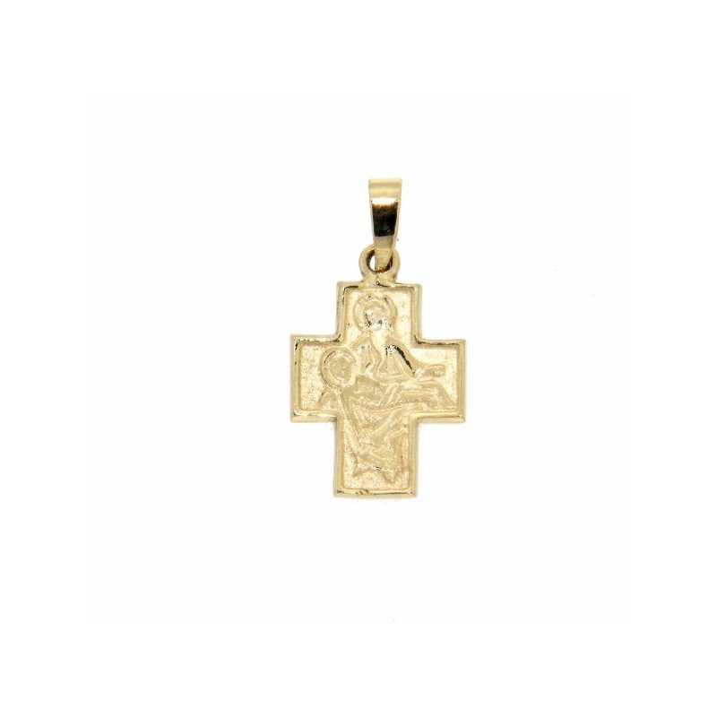 Cruz oro de 18k [17-1394-1]