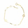 Pulsera perlas comunion oro 18k [26-7865-pu]