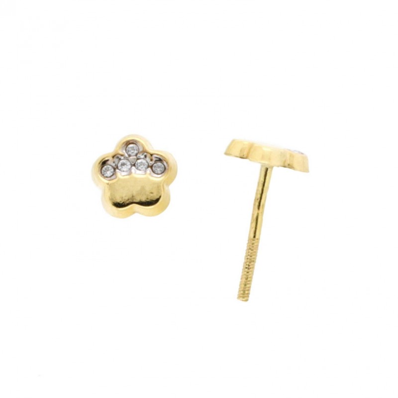 Pendientes oro amarillo 18K [26-8446-P]
