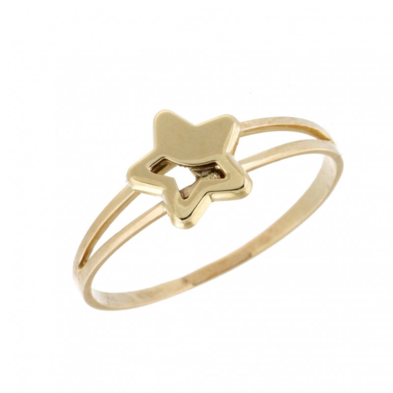 Anillo sortija comunion oro amarillo, oro 18k [ 26-8461-s ]