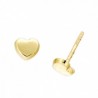 Pendientes corazon oro amarillo 18K [26-9430-P]