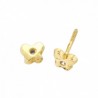 Pendientes mariposa oro amarillo 18K [26-9435-P]