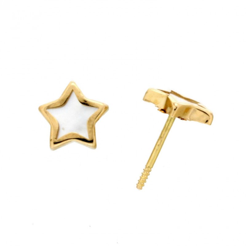 Pendientes oro amarillo 18K [27-10169-6-P]