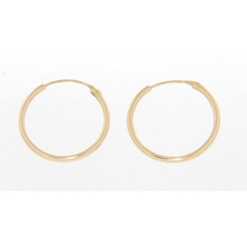Pendientes aro oro 18k [27-10191-16-p]