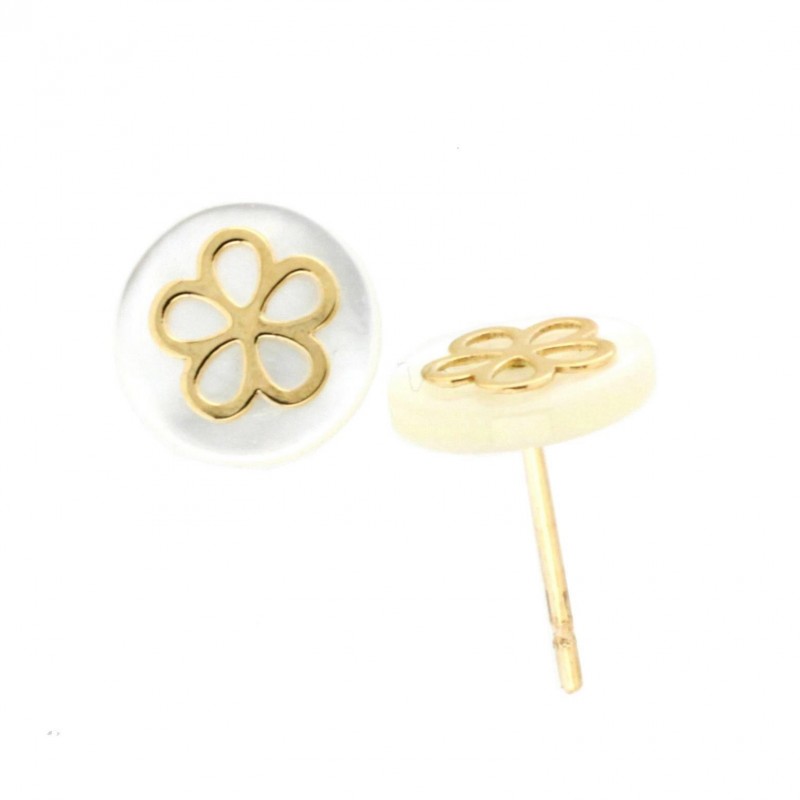 Pendientes oro amarillo 18K [27-10387-8-P]