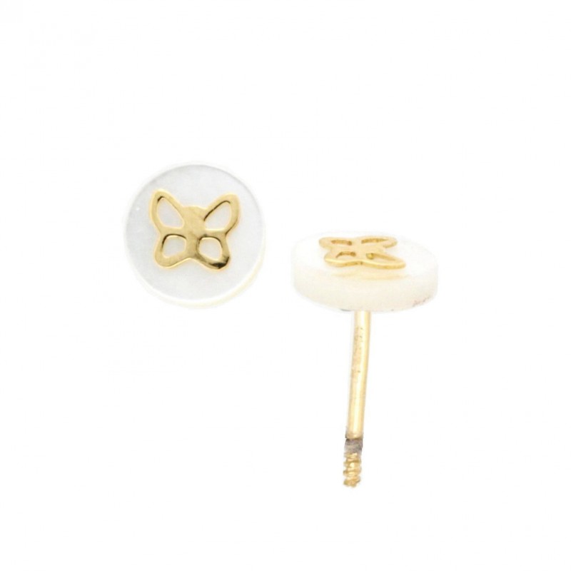 Pendientes oro amarillo 18K [27-10388-6-P]