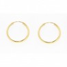 Pendientes aro oro 18k [27-1048-21-p]