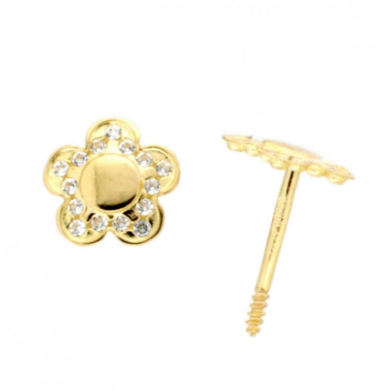 Pendientes oro amarillo 18K [27-10561-P]