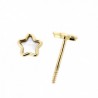 Pendientes nacar oro amarillo 18K [27-10567-P]