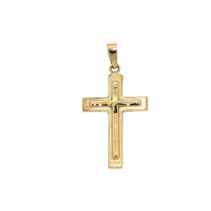 Cruz oro de 18k [17-748-2]
