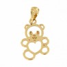 Colgante osito oro amarillo 18k [27-10665-22 ]