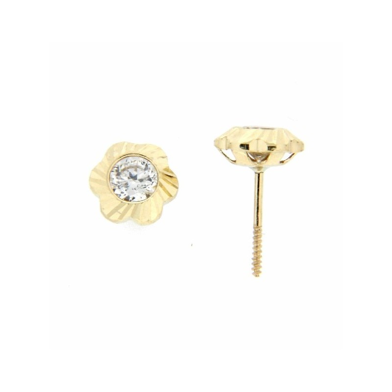 Pendientes oro amarillo 18K [27-1305-2-P]