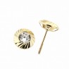 Pendientes oro amarillo 18K [27-1306-1-P]