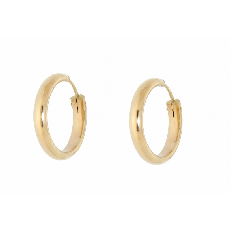 Pendientes aro oro 18k [27-3210-p]