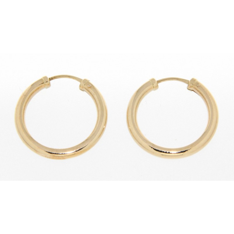 Pendientes aro oro 18k [27-3312-p]