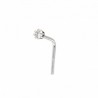 Piercing nariz oro blanco oro 18 quilates [27-3454-1]